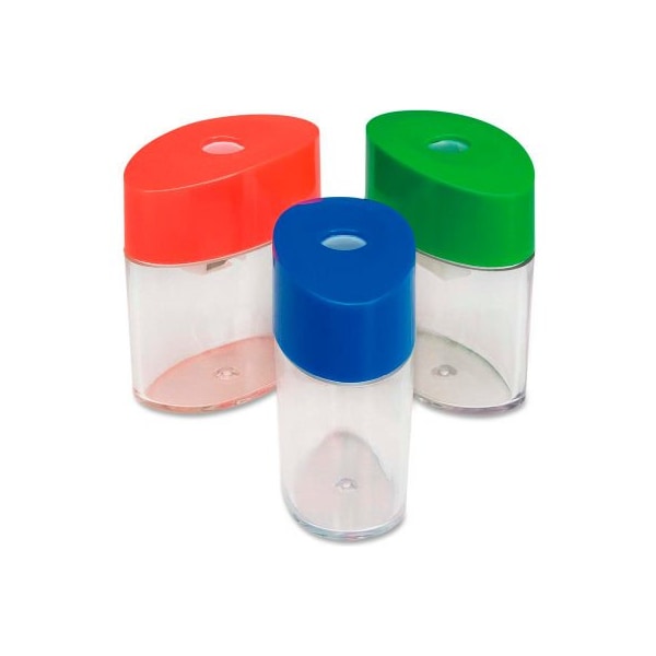 Integra Integra Plastic Sharpener, Oval, 2-1/8", Assorted 42850 - main